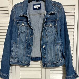 Ann Taylor LOFT denim jacket, size Large.